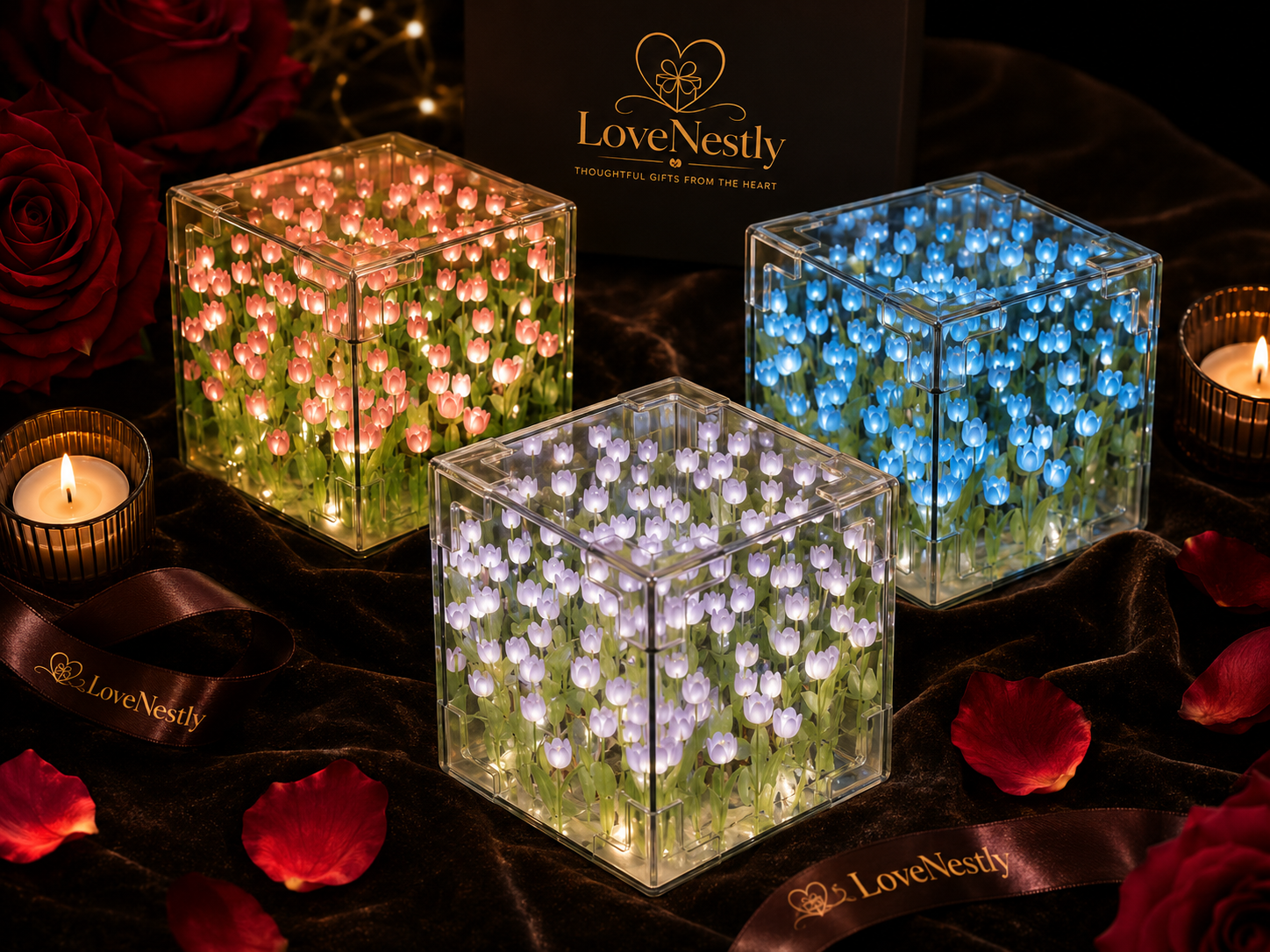 LoveNestly™ Eternal Blossom Box